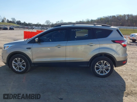 2018 Ford Escape SEL with VIN 1FMCU9HD7JUB30814, listed as a IAAI auction lot 41845501 with 43,293 mi miles. Bid and sale history available at carsss.com. Image 14.
