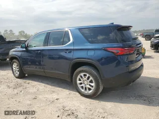 2022 Chevrolet Traverse LS with VIN 1GNERFKW7NJ169151, listed as a Copart auction lot 53361845 with 45,178 mi miles and Salvage Title. Bid and sale history available at carsss.com. Image 2.