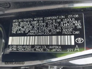 2009 Scion xD with VIN JTKKU10469J034191, listed as a IAAI auction lot 41982622 with 175,743 mi miles. Bid and sale history available at carsss.com. Image 9.