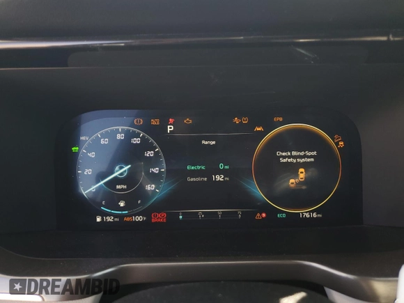 2023 Kia Sorento SX Prestige with VIN KNDRMDLH7P5186833, listed as a Copart auction lot 52779195 with 17,616 mi miles and Salvage title. Bid and sale history available at DreamBid. Image 9.