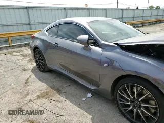 2015 Lexus RC F with VIN JTHHP5BCXF5001296, listed as a Copart auction lot 56637605 with Not provided miles and Salvage title. Bid and sale history available at DreamBid. Image 13.