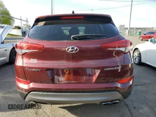 2016 Hyundai Tucson Sport with VIN KM8J33A29GU040122, listed as a Copart auction lot 54015585 with 154,276 mi miles and Clean Title. Bid and sale history available at carsss.com. Image 6.