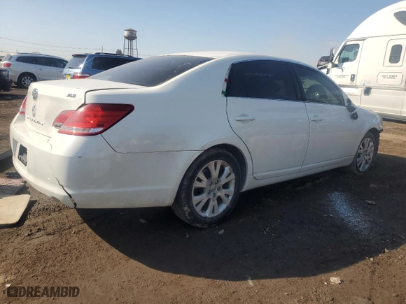 2008 Toyota Avalon XL with VIN 4T1BK36BX8U296092, listed as a Copart auction lot 48902735 with 185,396 mi miles and Salvage Title. Bid and sale history available at carsss.com. Image 3.
