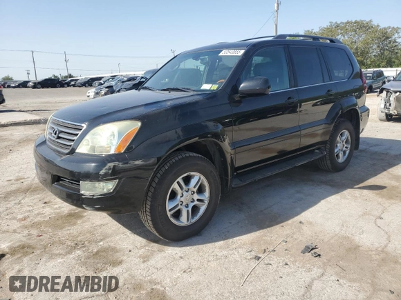 2003 Lexus GX 470 with VIN JTJBT20X030019738, listed as a Copart auction lot 53543855 with 169,824 mi miles and Clean Title. Bid and sale history available at DreamBid. Image 1.