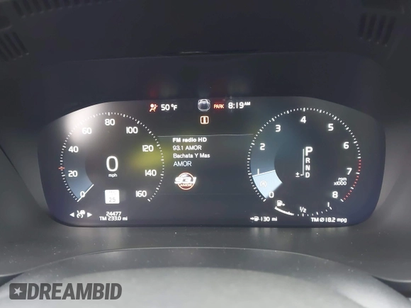 2021 Volvo XC60 Momentum с VIN YV4102RK0M1675302, выставлен на аукционе IAAI как лот 42282668 с пробегом 24 477 миль миль и . История ставок и продаж доступна на DreamBid. Изображение 7.