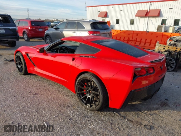 2016 Chevrolet Corvette 2LT with VIN 1G1YD2D7XG5121893, listed as a IAAI auction lot 41079900 with 68,781 mi miles. Bid and sale history available at carsss.com. Image 3.