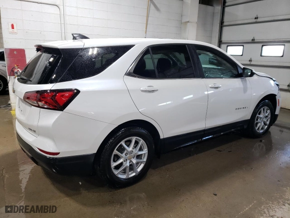 2023 Chevrolet Equinox LT with VIN 3GNAXUEG1PS133969, listed as a Copart auction lot 48800555 with 36,250 mi miles and Salvage Title. Bid and sale history available at carsss.com. Image 3.