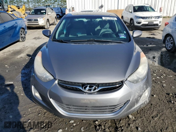 2013 Hyundai Elantra Limited with VIN 5NPDH4AEXDH304649, listed as a Copart auction lot 52179705 with 149,022 mi miles and Salvage Title. Bid and sale history available at DreamBid. Image 5.
