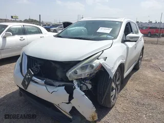 2016 Nissan Murano S with VIN 5N1AZ2MG2GN120050, listed as a IAAI auction lot 41743948 with 159,542 mi miles. Bid and sale history available at carsss.com. Image 17.