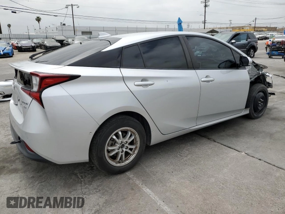 2020 Toyota Prius LE with VIN JTDL9RFU5L3019339, listed as a Copart auction lot 52778255 with 67,797 mi miles and Salvage Title. Bid and sale history available at DreamBid. Image 3.