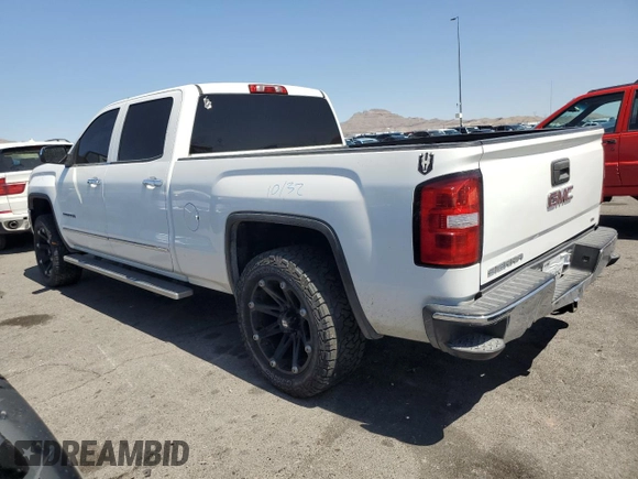 2015 GMC Sierra 1500 SLT with VIN 3GTU2VEC4FG150712, listed as a Copart auction lot 52424765 with 122,366 mi miles and Salvage Title. Bid and sale history available at DreamBid. Image 2.