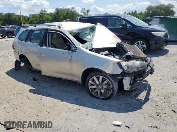 2011 Volkswagen Jetta TDI with VIN 3VWPL7AJ3BM649410, listed as a Copart auction lot 62254325 with Not provided miles and Non repairable. Bid and sale history available at DreamBid. Image 4.