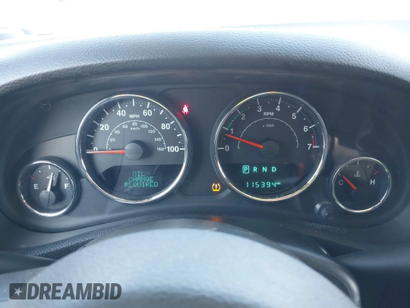 2015 Jeep Wrangler Sport with VIN 1C4GJWAG0FL503254, listed as a IAAI auction lot 41931666 with 115,394 mi miles. Bid and sale history available at carsss.com. Image 7.