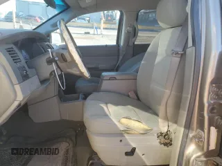 2007 Dodge Durango SLT with VIN 1D8HD48P27F560742, listed as a Copart auction lot 49616885 with 266,750 mi miles and Salvage title. Bid and sale history available at DreamBid. Image 7.