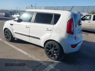 2013 Kia Soul + with VIN KNDJT2A63D7755506, listed as a IAAI auction lot 41852233 with 44,633 mi miles and . Bid and sale history available at DreamBid. Image 3.