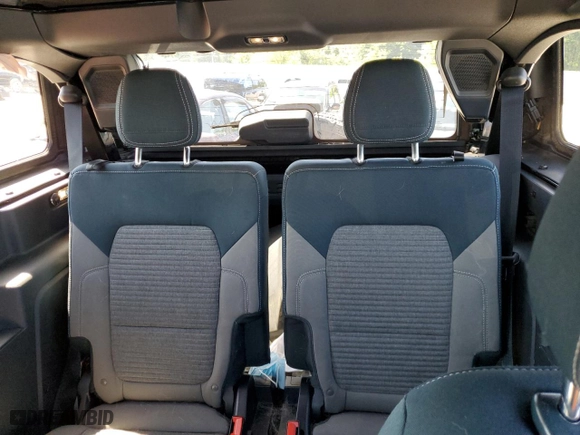 2021 Ford Bronco with VIN 1FMDE5APXMLA63439, listed as a Copart auction lot 58100614 with 42,973 mi miles and Salvage Title. Bid and sale history available at carsss.com. Image 10.