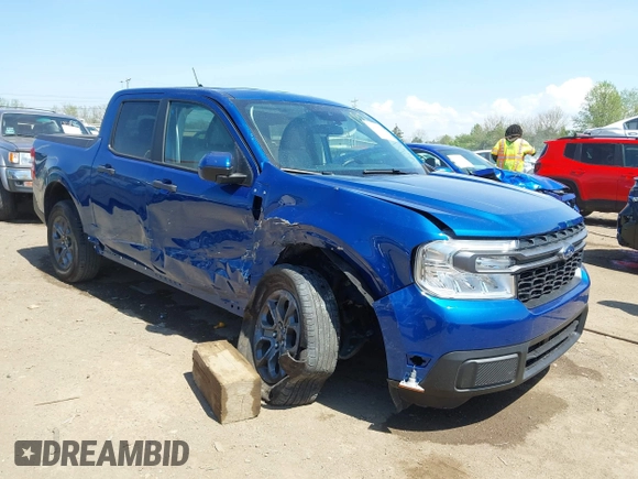 2023 Ford Maverick XL with VIN 3FTTW8E92PRA21153, listed as a IAAI auction lot 42105718 with 13,878 mi miles and . Bid and sale history available at DreamBid. Image 1.