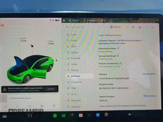 2020 Tesla Model 3 Long Range with VIN 5YJ3E1EB9LF795408, listed as a IAAI auction lot 41735428 with 56,013 mi miles. Bid and sale history available at carsss.com. Image 18.