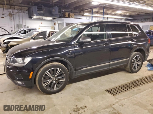 2018 Volkswagen Tiguan SEL with VIN 3VV3B7AX1JM087659, listed as a Copart auction lot 41902795 with 116,512 mi miles and Salvage Title. Bid and sale history available at DreamBid. Image 1.