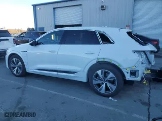 2024 Audi Q8 e-tron Premium with VIN WA14AAGE5RB015871, listed as a Copart auction lot 82716414 with 10,032 mi miles and Salvage Title. Bid and sale history available at carsss.com. Image 2.