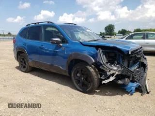2024 Subaru Forester Wilderness with VIN JF2SKAJC7RH523422, listed as a Copart auction lot 61398025 with 2,311 mi miles and Salvage title. Bid and sale history available at DreamBid. Image 4.