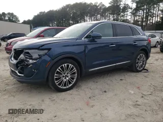 2016 Lincoln MKX Reserve z VIN 2LMTJ8LR6GBL32651, wystawiony jako Copart lot #51105025 z przebiegiem 107 676 mil mil oraz Szkoda całkowita • Salvage title. Historia ofert i sprzedaży dostępna na DreamBid. Obrazek 1.