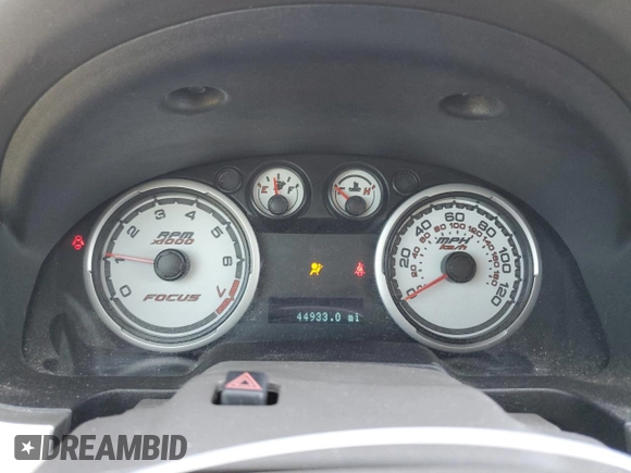 2010 Ford Focus SEL with VIN 1FAHP3HN5AW148584, listed as a Copart auction lot 47130935 with 44,933 mi miles and Salvage Title. Bid and sale history available at carsss.com. Image 9.