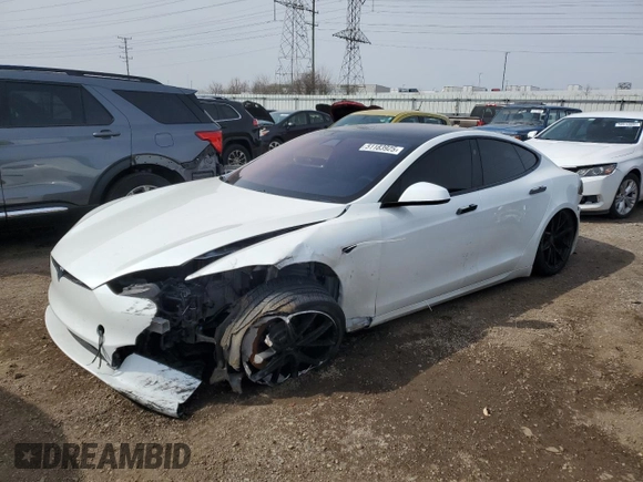 2022 Tesla Model S z VIN 5YJSA1E57NF473919, wystawiony jako Copart lot #51183925 z przebiegiem 48 359 mil mil oraz Szkoda całkowita • Salvage title. Historia ofert i sprzedaży dostępna na DreamBid. Obrazek 1.