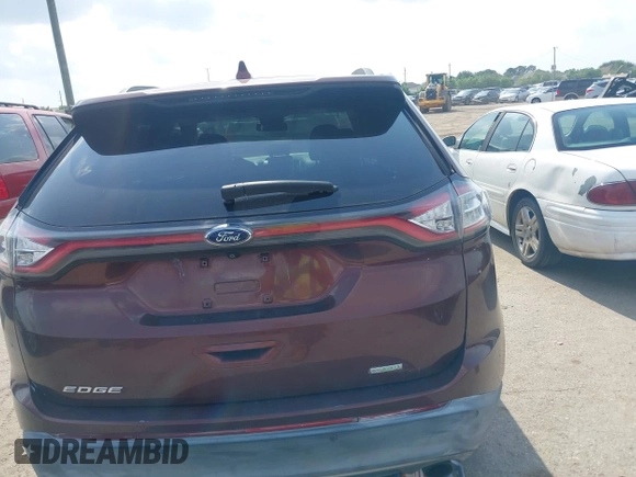 2015 Ford Edge SEL with VIN 2FMPK3J96FBC26148, listed as a IAAI auction lot 42096085 with 164,385 mi miles. Bid and sale history available at carsss.com. Image 16.