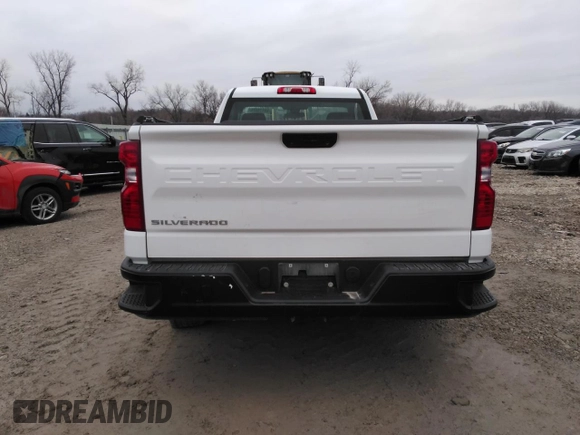2021 Chevrolet Silverado 1500 Work Truck with VIN 3GCNWAEH9MG272119, listed as a Copart auction lot 84178824 with 126,233 mi miles and Salvage Title. Bid and sale history available at carsss.com. Image 6.
