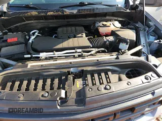 2024 Chevrolet Silverado 1500 Custom z VIN 1GCPDBEK6RZ217859, wystawiony jako Copart lot #82163775 z przebiegiem 18 286 mil mil oraz Szkoda całkowita • Salvage title. Historia ofert i sprzedaży dostępna na DreamBid. Obrazek 16.