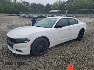 2018 Dodge Charger SXT with VIN 2C3CDXBG9JH196431, listed as a Copart auction lot 52214505 with 93,586 mi miles and Salvage Title. Bid and sale history available at DreamBid. Image 1.