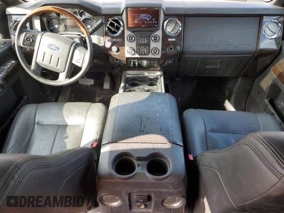 2015 Ford F-250 Lariat z VIN 1FT7W2B61FEC67069, wystawiony jako Copart lot #50403585 z przebiegiem 92 364 mil mil oraz Szkoda całkowita • Salvage title. Historia ofert i sprzedaży dostępna na DreamBid. Obrazek 8.
