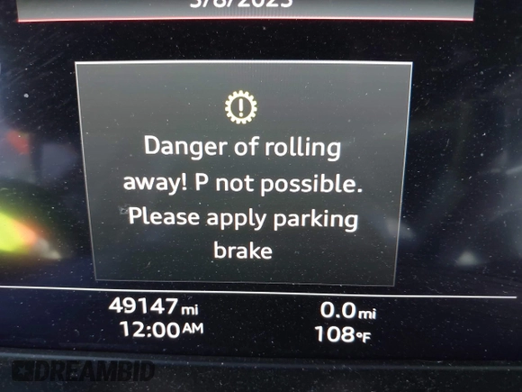 2021 Audi Q5 Premium Plus z VIN WA1BAAFY6M2130300, wystawiony jako IAAI lot #42250661 z przebiegiem 49 147 mil mil oraz . Historia ofert i sprzedaży dostępna na DreamBid. Obrazek 7.