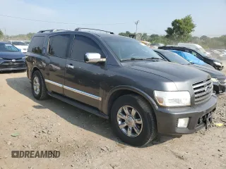 2004 Infiniti QX56 with VIN 5N3AA08C34N803087, listed as a Copart auction lot 67706944 with 170,095 mi miles and Salvage Title. Bid and sale history available at carsss.com. Image 4.