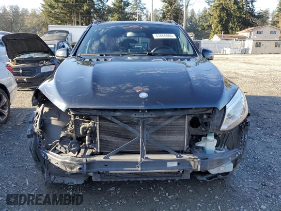 2017 Mercedes-Benz GLE 43 AMG with VIN 4JGDA6EB0HA943213, listed as a Copart auction lot 41664885 with 79,775 mi miles and Salvage title. Bid and sale history available at DreamBid. Image 5.