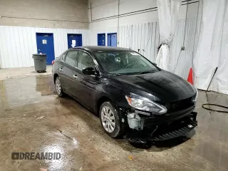 2019 Nissan Sentra SV with VIN 3N1AB7APXKY243085, listed as a Copart auction lot 46116655 with 75,586 mi miles and Salvage Title. Bid and sale history available at DreamBid. Image 13.