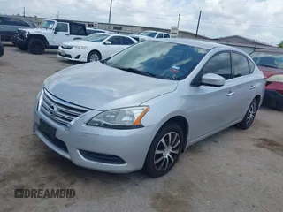 2015 Nissan Sentra SV with VIN 3N1AB7AP2FL639840, listed as a IAAI auction lot 42101611 with Not Provided miles and . Bid and sale history available at DreamBid. Image 2.