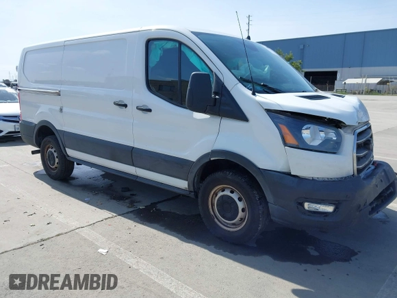 2020 Ford Transit Cargo with VIN 1FTBR1Y80LKA67205, listed as a IAAI auction lot 41805459 with 184,186 mi miles and . Bid and sale history available at DreamBid. Image 1.