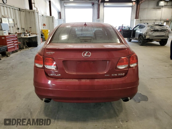 2008 Lexus GS 350 with VIN JTHCE96S280016920, listed as a Copart auction lot 71393494 with 43,149 mi miles and Non Repairable. Bid and sale history available at carsss.com. Image 6.