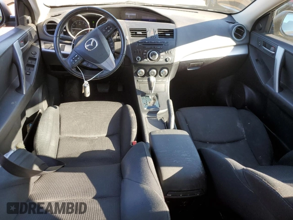 2012 Mazda 3 s Touring with VIN JM1BL1V94C1653104, listed as a Copart auction lot 83624904 with 121,080 mi miles and Salvage Title. Bid and sale history available at carsss.com. Image 8.