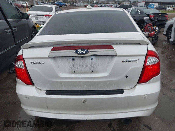 2011 Ford Fusion SPORT with VIN 3FAHP0KC2BR159150, listed as a IAAI auction lot 41546128 with 187,373 mi miles. Bid and sale history available at carsss.com. Image 16.