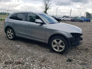 2010 Audi Q5 Premium Plus with VIN WA1LKAFPXAA047477, listed as a Copart auction lot 61100405 with 126,396 mi miles and Salvage title. Bid and sale history available at DreamBid. Image 4.