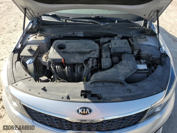 2020 Kia Optima SE with VIN 5XXGT4L30LG385193, listed as a Copart auction lot 84613544 with 105,528 mi miles and Salvage Title. Bid and sale history available at carsss.com. Image 12.