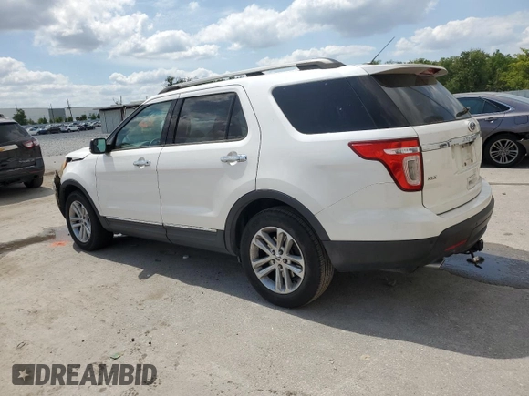 2011 Ford Explorer XLT with VIN 1FMHK7D87BGA59476, listed as a Copart auction lot 50989985 with 125,805 mi miles and Salvage Title. Bid and sale history available at carsss.com. Image 2.