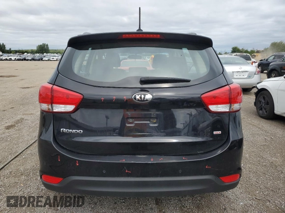 2014 Kia Rondo LX with VIN KNAHT8A37E7055610, listed as a Copart auction lot 67910054 with 116,084 mi miles and Clean Title. Bid and sale history available at carsss.com. Image 6.