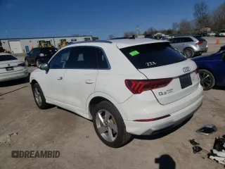 2019 Audi Q3 Premium with VIN WA1AECF3XK1079418, listed as a Copart auction lot 38725843 with 95,597 mi miles. Bid and sale history available at carsss.com. Image 2.