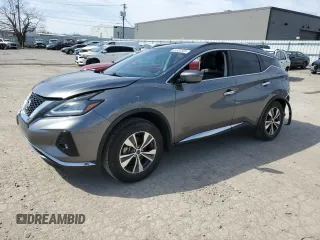 2023 Nissan Murano SV with VIN 5N1AZ2BJ2PC105414, listed as a Copart auction lot 44532935 with 45,380 mi miles and Salvage Title. Bid and sale history available at DreamBid. Image 1.