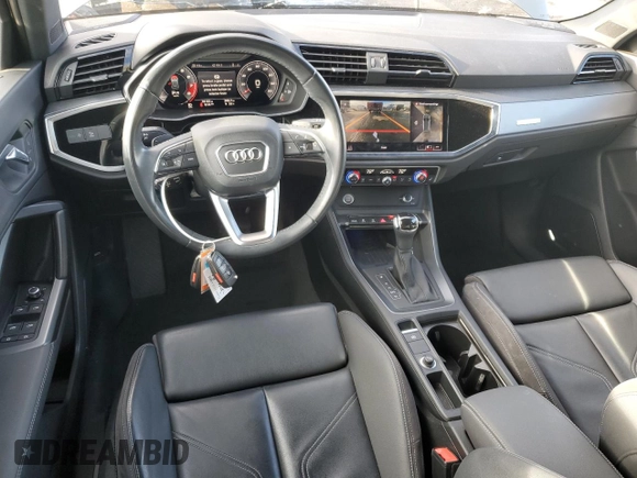 2019 Audi Q3 S line Prestige with VIN WA1FECF36K1087537, listed as a Copart auction lot 80520984 with 39,183 mi miles and Clean Title. Bid and sale history available at carsss.com. Image 8.