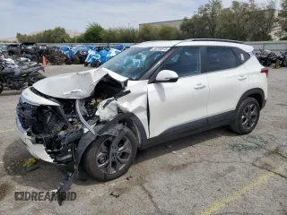 2024 Kia Seltos S with VIN KNDEUCAA6R7643265, listed as a Copart auction lot 56748975 with 16,522 mi miles and Salvage title. Bid and sale history available at DreamBid. Image 1.